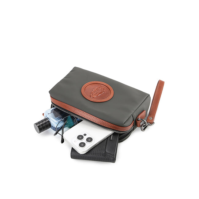 Hush Puppies Tas Pria Hp Vi Clutch In Khaki