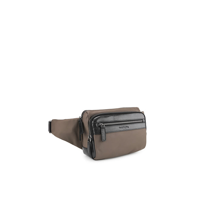 Hush Puppies Tas Pria Titan Waist Bag In Dark Brown