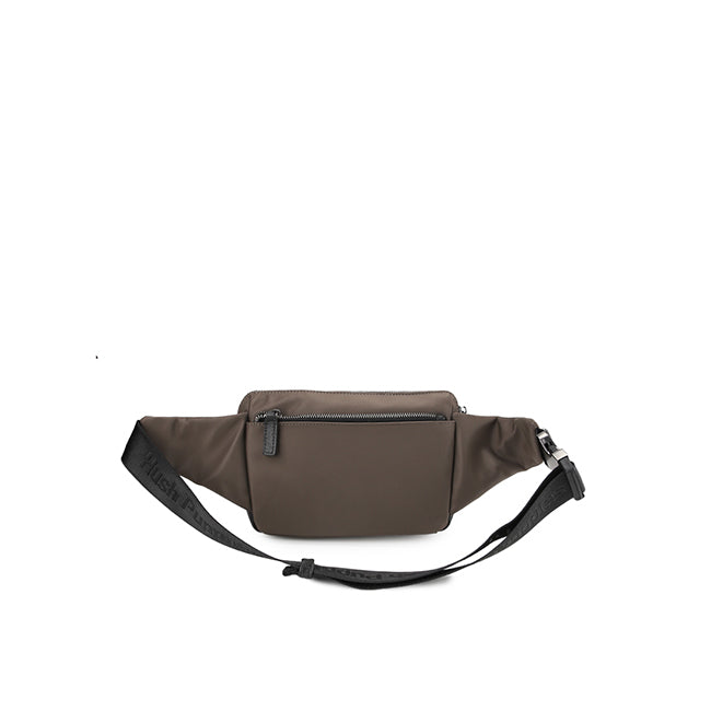 Hush Puppies Tas Pria Titan Waist Bag In Dark Brown
