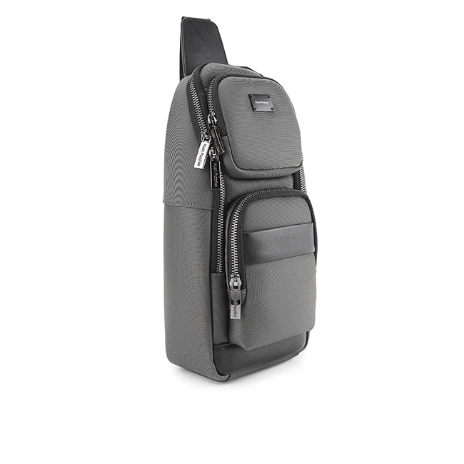 Hush Puppies Men Timothy Chest Bag In Grey