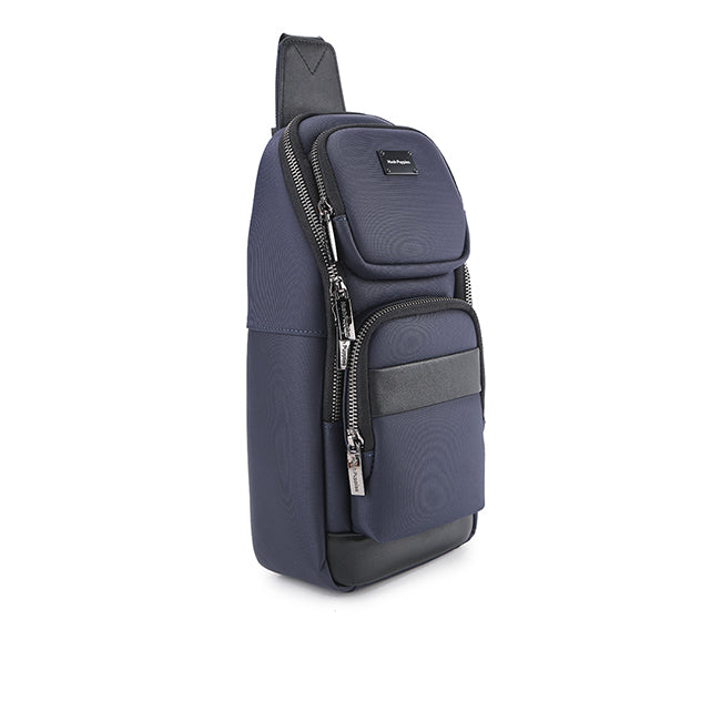 Hush Puppies Tas Pria Timothy Chest Bag In Navy