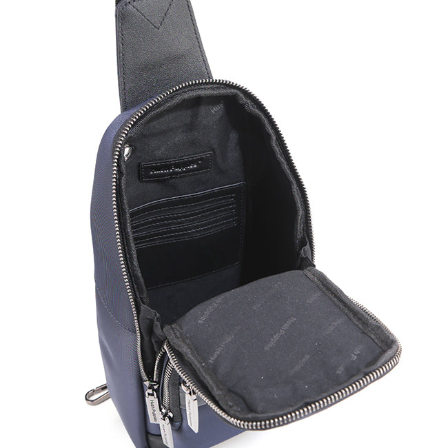Hush Puppies Tas Pria Timothy Chest Bag In Navy