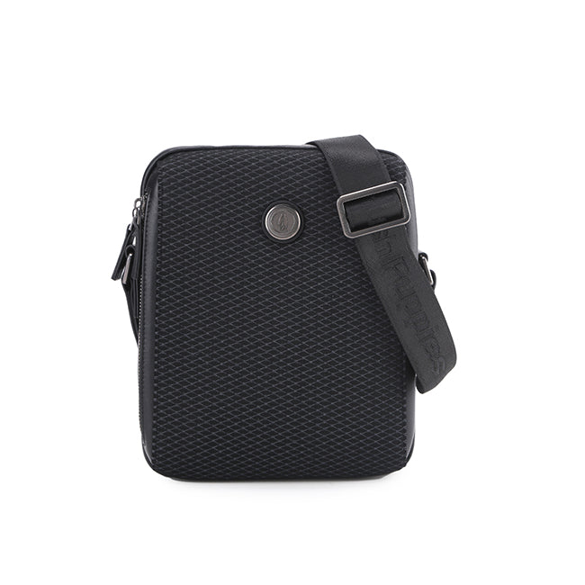 Hush Puppies Men Bags Telford Sling Bag In Black