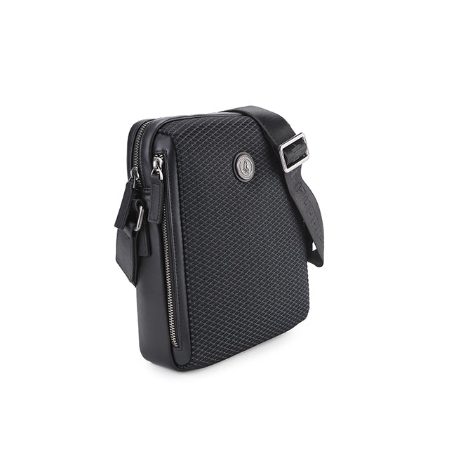 Hush Puppies Men Bags Telford Sling Bag In Black