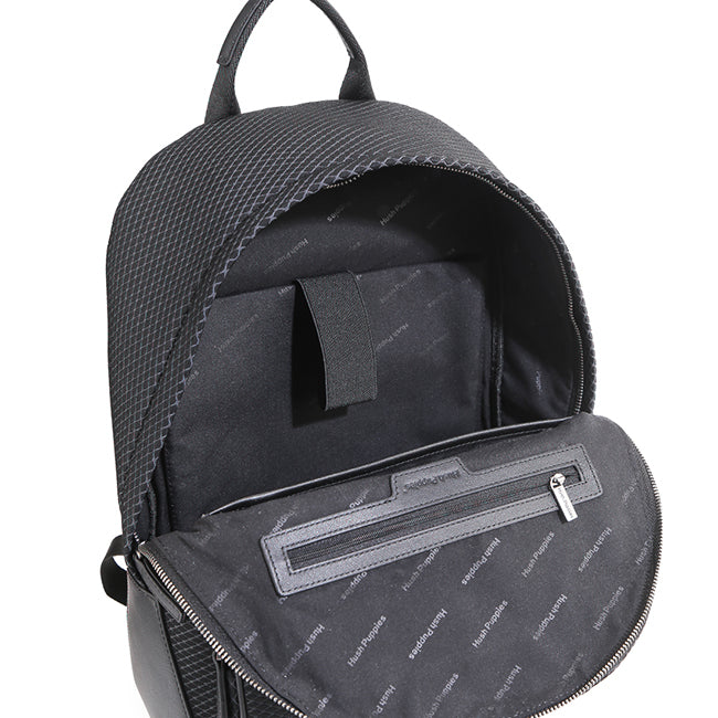 Hush Puppies Men Bags Telford Backpack In Black