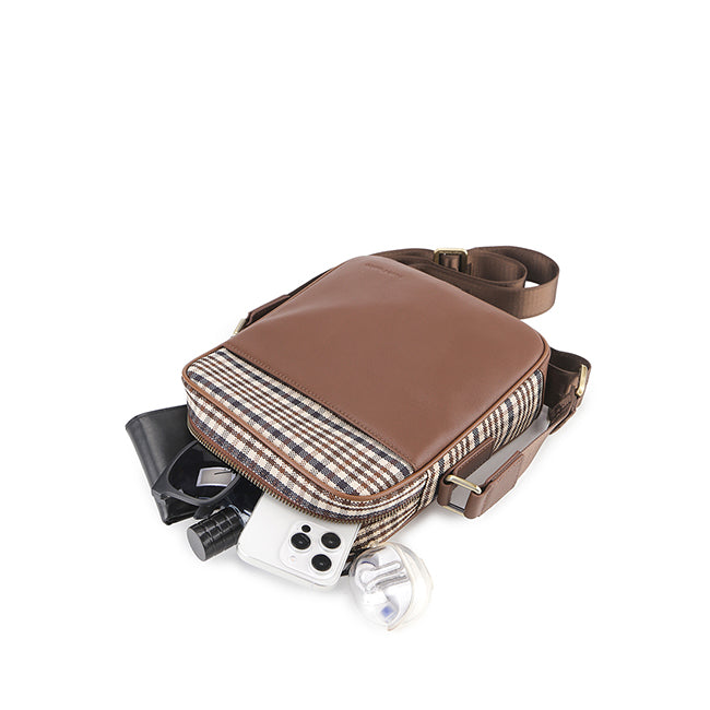 Teddy Sling Bag In Brown