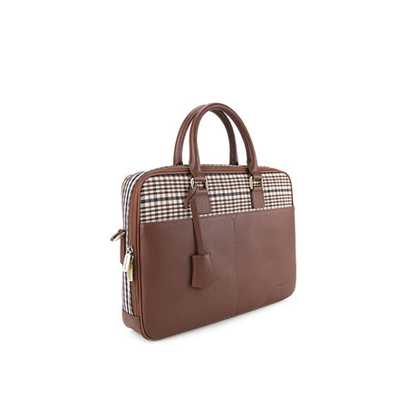 Teddy Document Bag In Brown