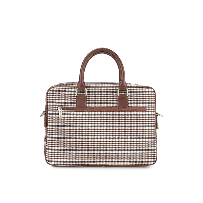 Teddy Document Bag In Brown