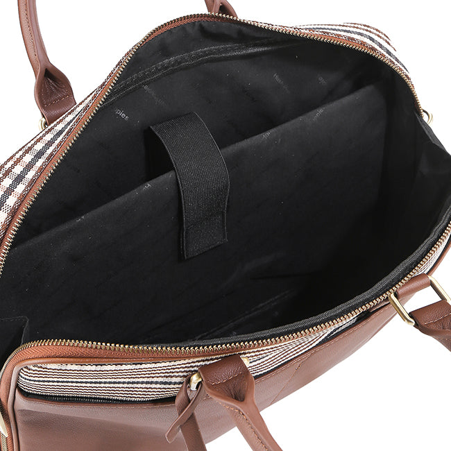 Teddy Document Bag In Brown