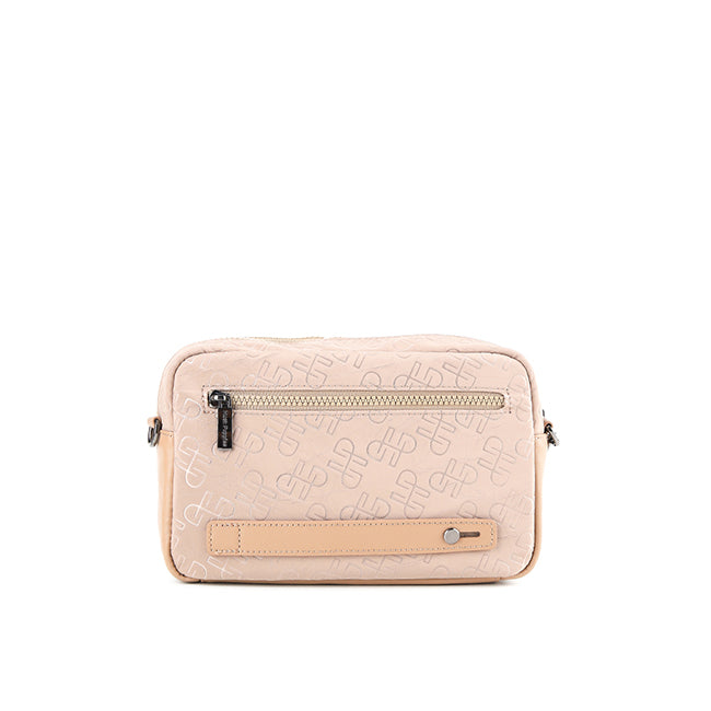 Tyson Clutch / Messenger Bag In Beige