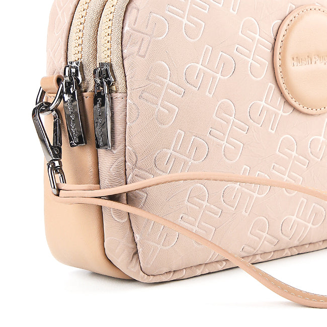 Tyson Clutch / Messenger Bag In Beige