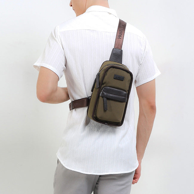 Tayton Chest Bag In Khaki