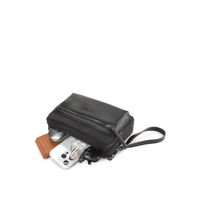 Hush Puppies Men Bags Tiamo Clutch In Black