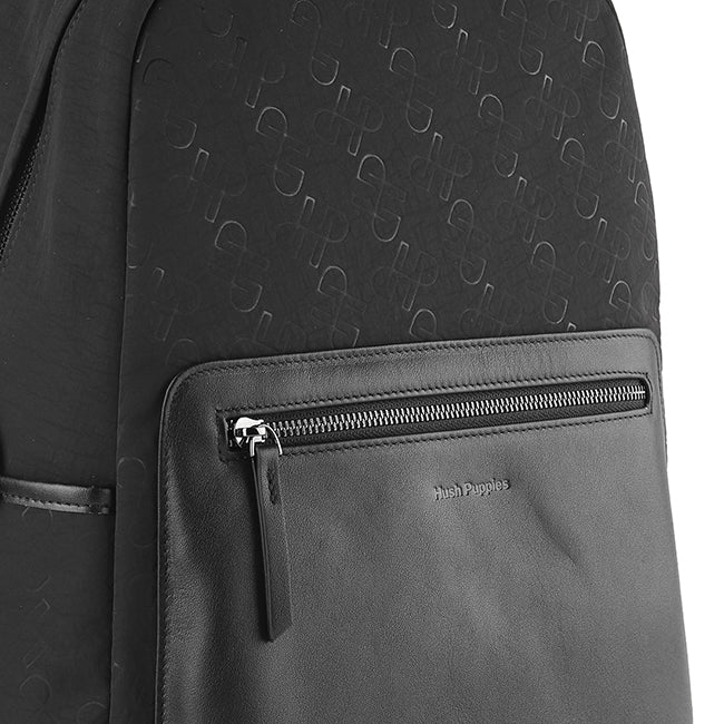 Hush Puppies Men Bags Tiamo Backpack In Black