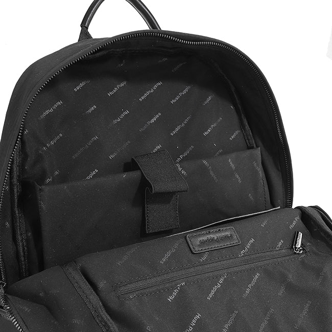 Hush Puppies Men Bags Tiamo Backpack In Black