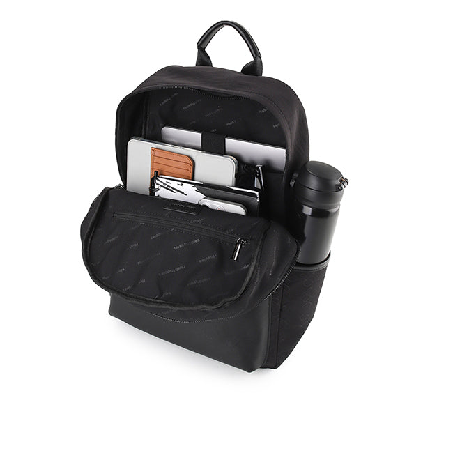 Hush Puppies Men Bags Tiamo Backpack In Black