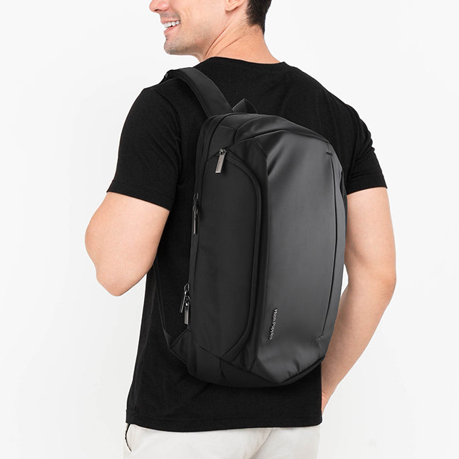 Hush Puppies Pria Backpack Emeric Backpack In Black