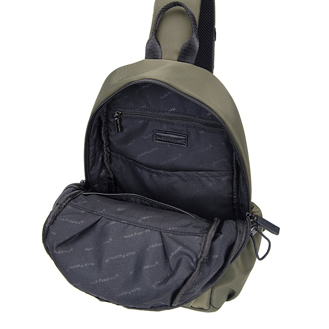 Hush Puppies Tas Pria King Chest Bag In Khaki