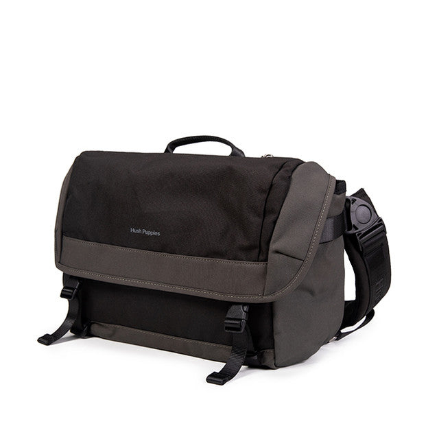 Hush Puppies Tas Pria Porter Messenger Bag In Grey