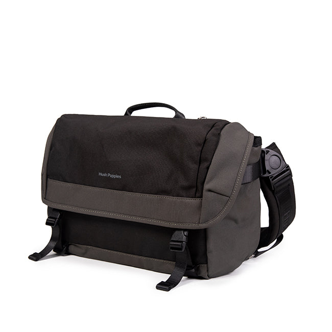 Hush Puppies Tas Pria Porter Messenger Bag In Grey