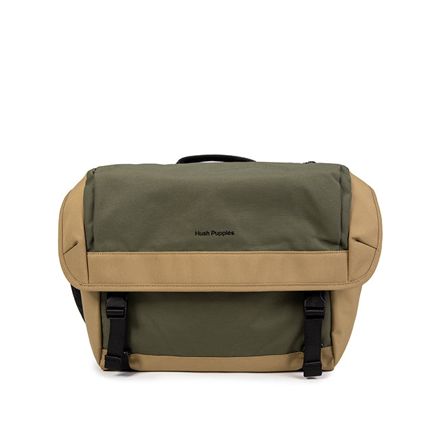 Hush Puppies Tas Pria Porter Messenger Bag In Khaki