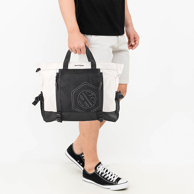 Hush Puppies Tas Pria Frank Tote Bag In Cream