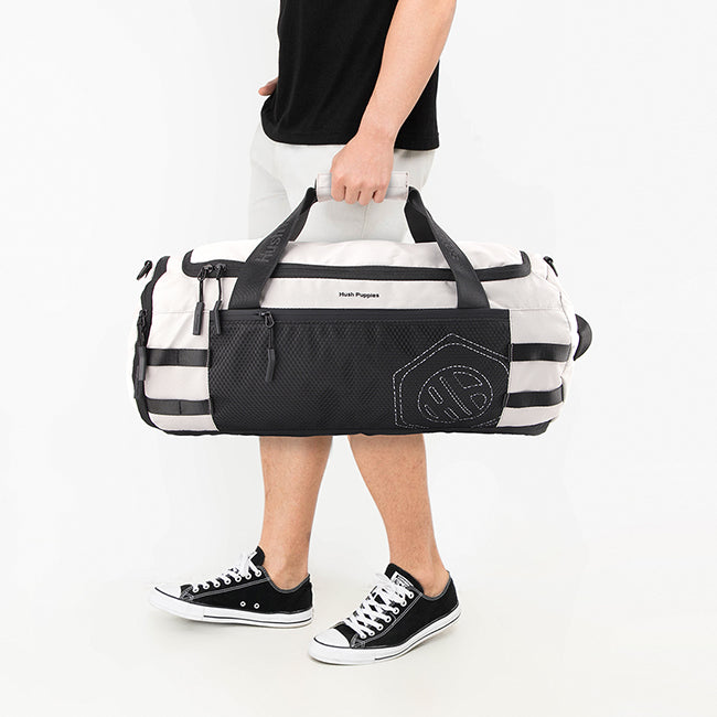 Hush Puppies Tas Pria Frank Duffle Bag In Cream