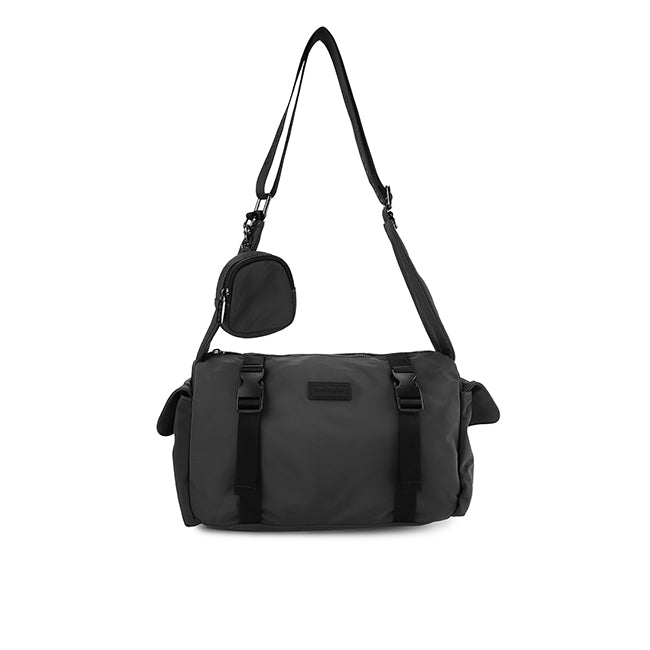 Hush Puppies Tas Pria Titus Messenger Bag In Black