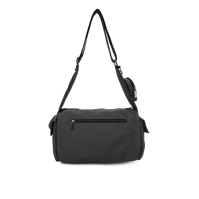 Hush Puppies Tas Pria Titus Messenger Bag In Black