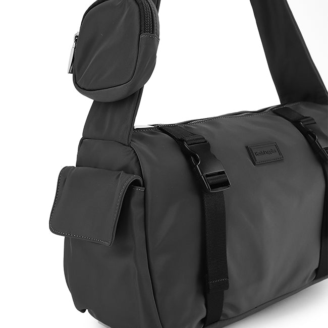 Hush Puppies Tas Pria Titus Messenger Bag In Black
