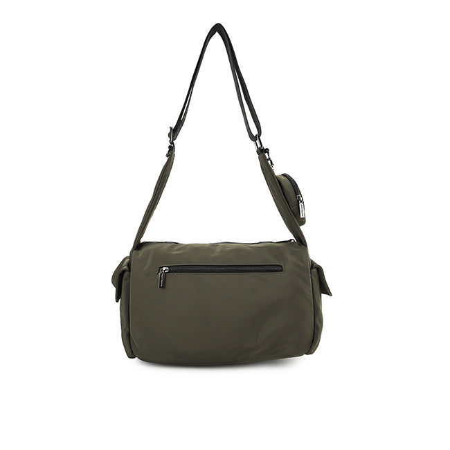 Hush Puppies Tas Pria Titus Messenger Bag In Khaki