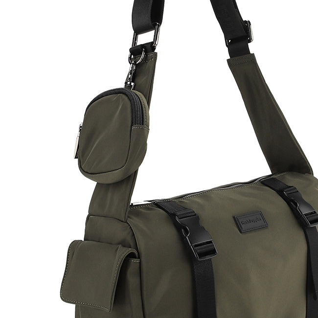 Hush Puppies Tas Pria Titus Messenger Bag In Khaki