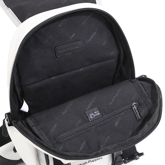 Hush Puppies Tas Pria Tom Chest Bag In Light Grey