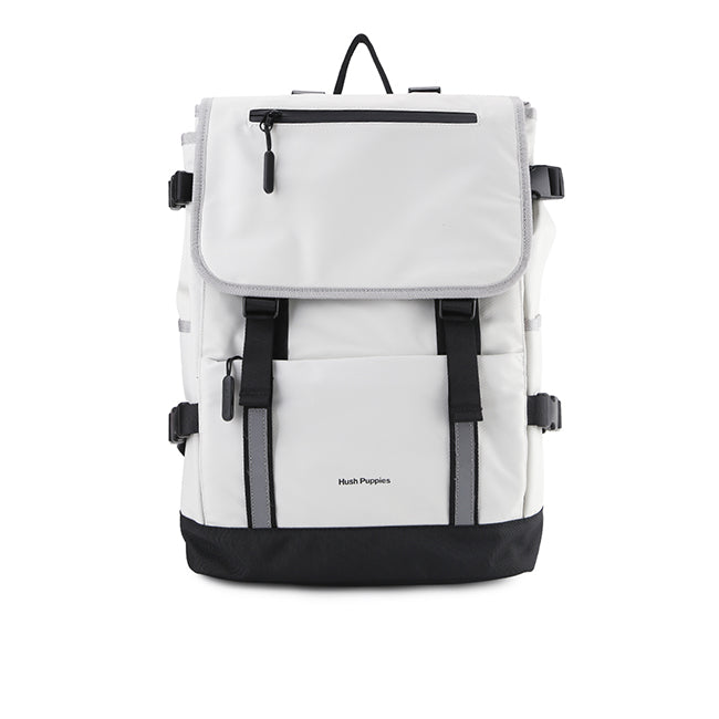 Hush Puppies Tas Pria Tom Backpack In Light Grey