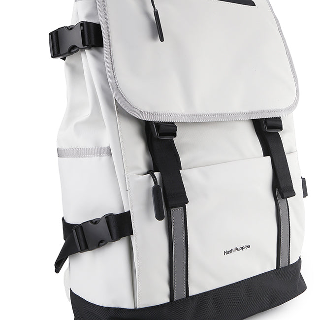 Hush Puppies Tas Pria Tom Backpack In Light Grey