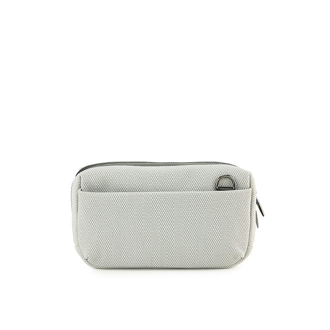 Timmy Clutch / Messenger Bag In Light Grey