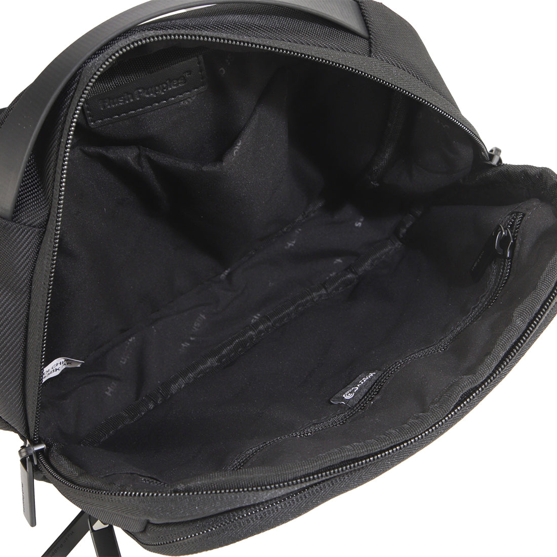 Hush Puppies Men Tayo Waist Bag In Black