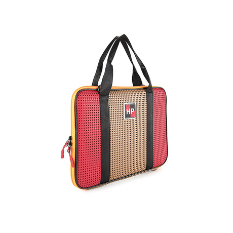 Watson Laptop Sleeve In Red/Navy