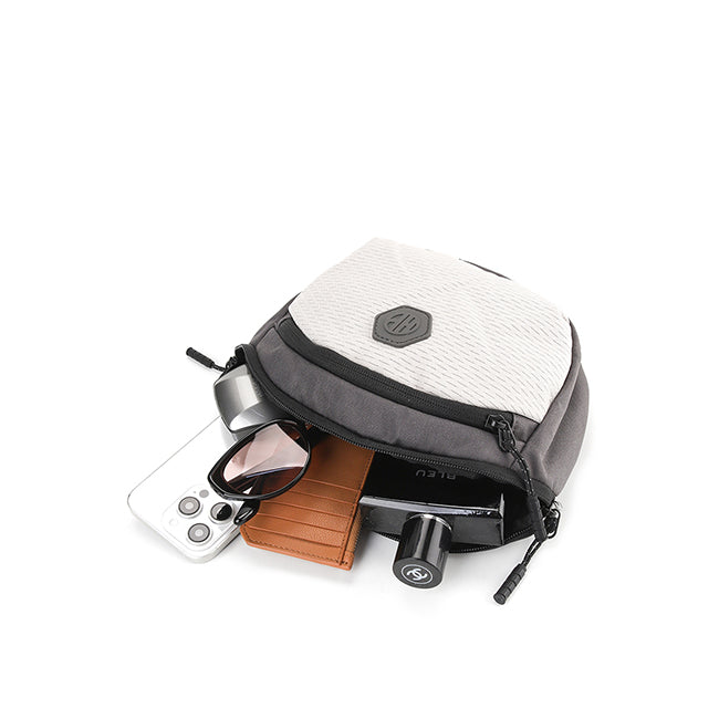Hush Puppies Men Journey Sling Bag In Grey