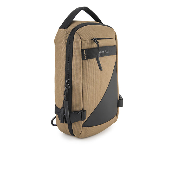 Hush Puppies Men Tanner Chest Bag In Brown