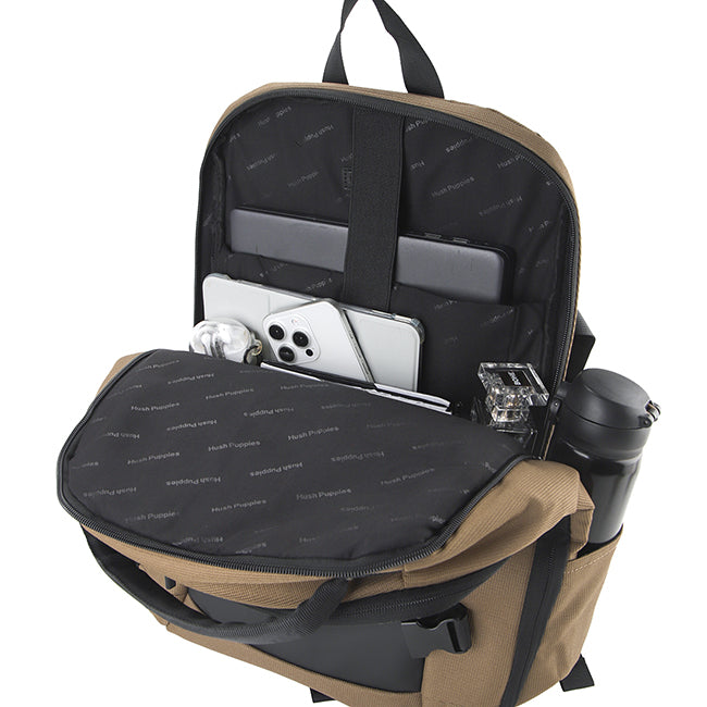 Hush Puppies Men Bags Tanner Backpack In Brown
