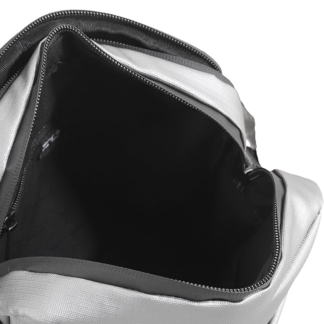 Hush Puppies Men Ash Sling Bag In Silver