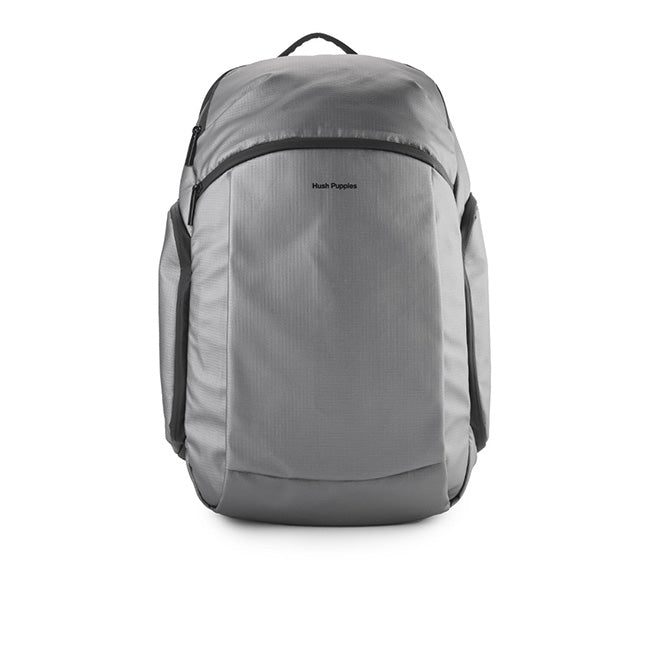 Hush Puppies Men Bags Ash Backpack In Silver