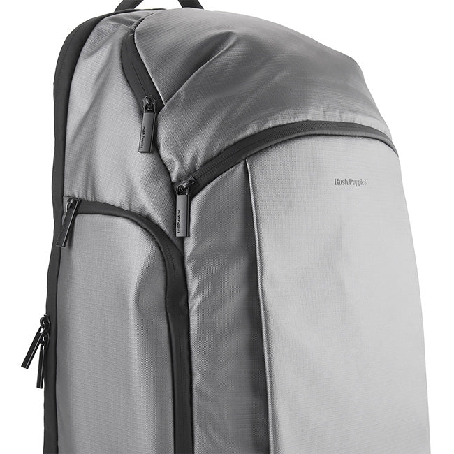 Hush Puppies Men Bags Ash Backpack In Silver