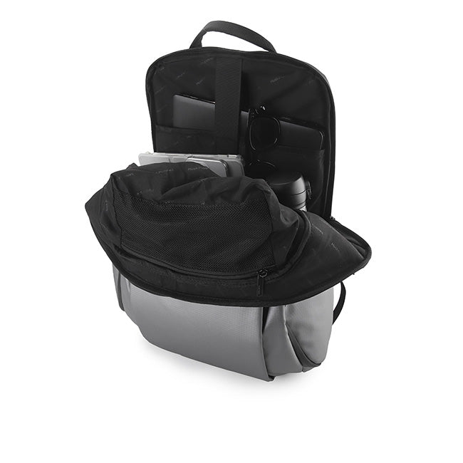 Hush Puppies Men Bags Ash Backpack In Silver