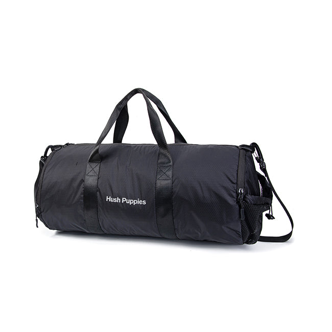 Hush Puppies Tas Pria Eston Duffle Bag In Black