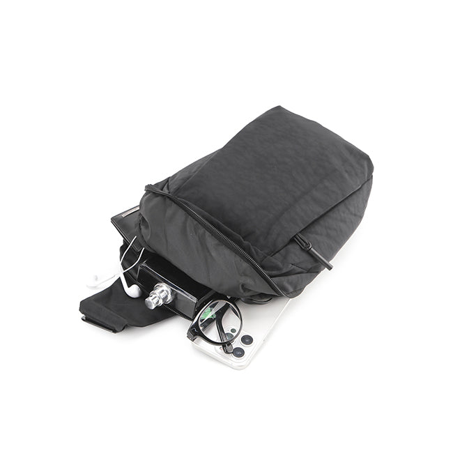 Hush Puppies Tas Pria Yacob Chest Bag In Black