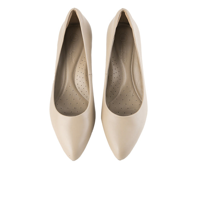 Hush Puppies Sepatu Wanita Heels Elayne Mars In Taupe
