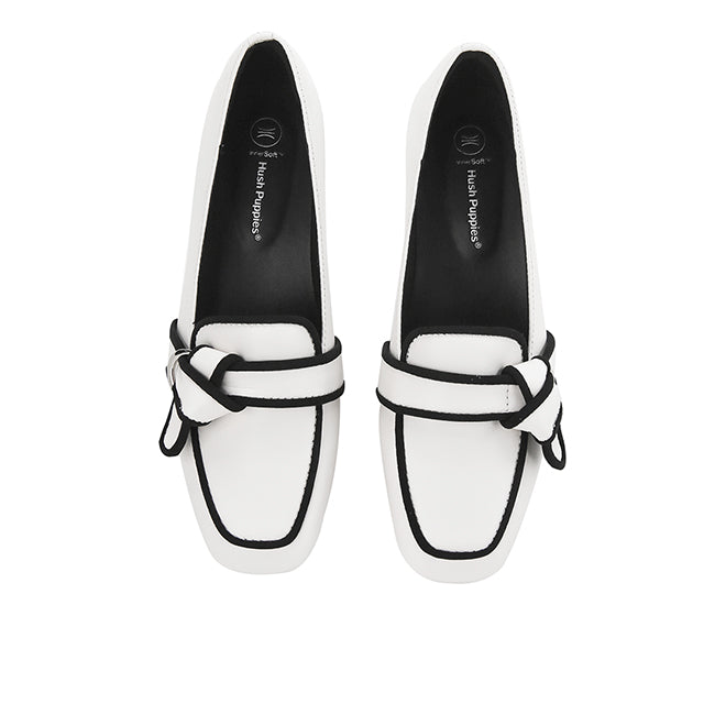 Hush Puppies Sepatu Wanita Heels Kelsey Keys In White
