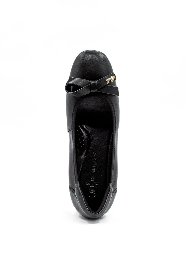 Hush Puppies Sepatu Wanita Flats Kendall Bowie In Black